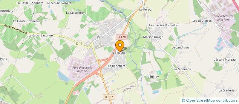 localisation de l'entreprise SINGULIER THIERRY PIERRE  PONT-SAINT-MARTIN