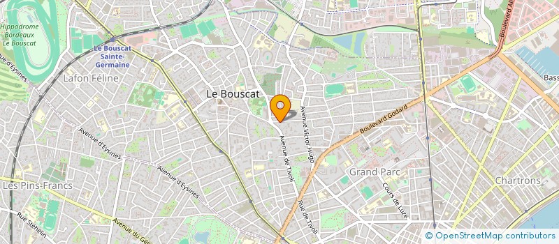 localisation de l'entreprise SINGULIERE  LE BOUSCAT