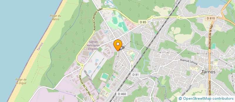 localisation de l'entreprise SINGULIEREMENT SASU  TARNOS