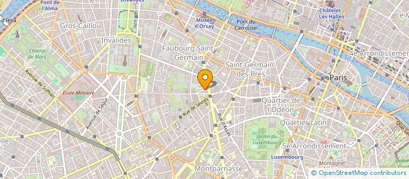 localisation de l'entreprise SINGULIERS PATRICE BESSE  PARIS