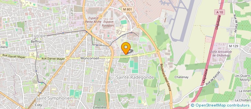 localisation de l'entreprise SINGULYS  TOURS