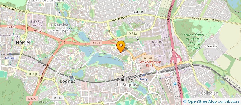 localisation de l'entreprise SINI LOGISTIQUE DISTRIBUTION TRANSPORT SERVICE à TORCY