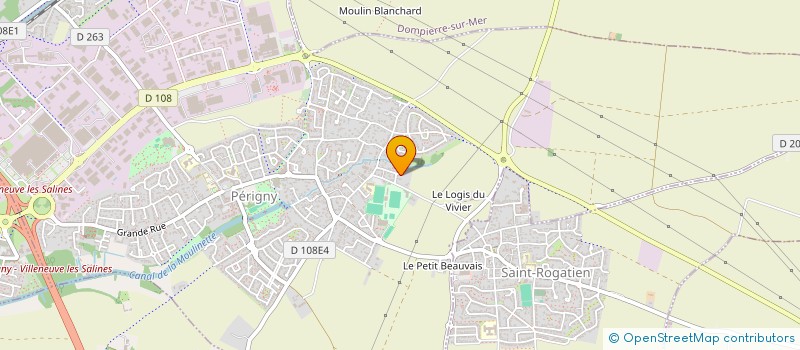 localisation de l'entreprise SINIBALDI 2  PERIGNY