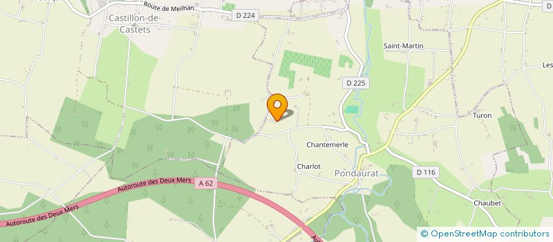 localisation de l'entreprise SINIMPEX à PONDAURAT