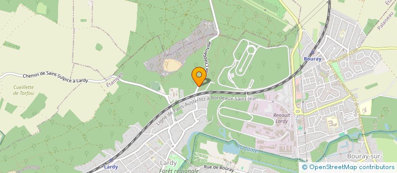 localisation de l'entreprise SININLAB CONSULTING à LARDY