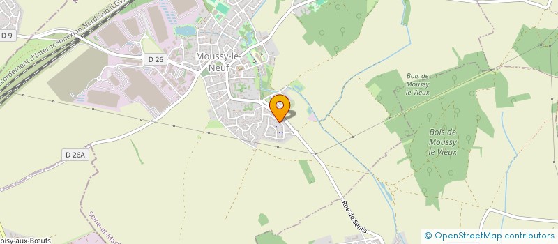 localisation de l'entreprise SINISTRA  MOUSSY-LE-NEUF