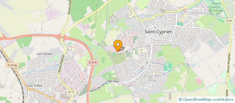 localisation de l'entreprise SINISTREO à SAINT-CYPRIEN