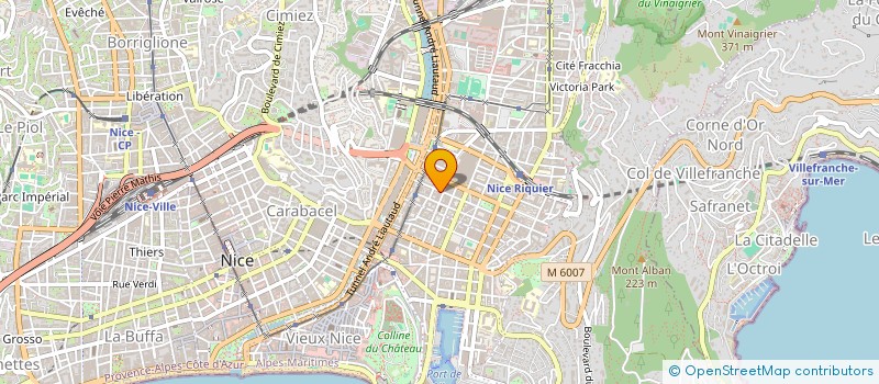 localisation de l'entreprise SINJOZEFF à NICE