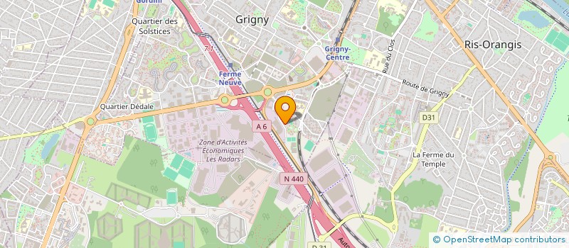 localisation de l'entreprise SINNATHURAI GROSSISTE à GRIGNY