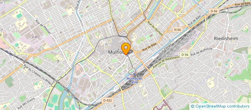 localisation de l'entreprise SINNECITY à MULHOUSE