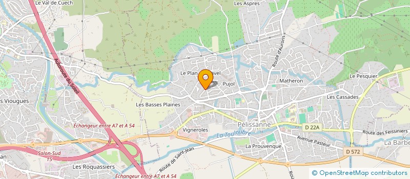 localisation de l'entreprise SINNER PUBLISHING à PELISSANNE