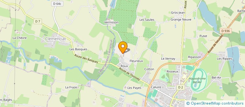 localisation de l'entreprise SINNOVEG à CHATILLON-SUR-CHALARONNE