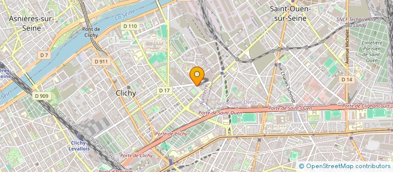 localisation de l'entreprise SINO DELICE AUTHENTIQUE à CLICHY
