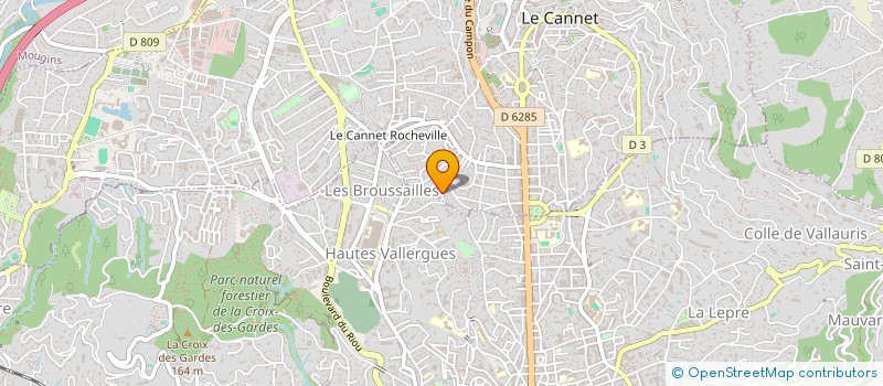 localisation de l'entreprise SINO TOUR SARL à LE CANNET