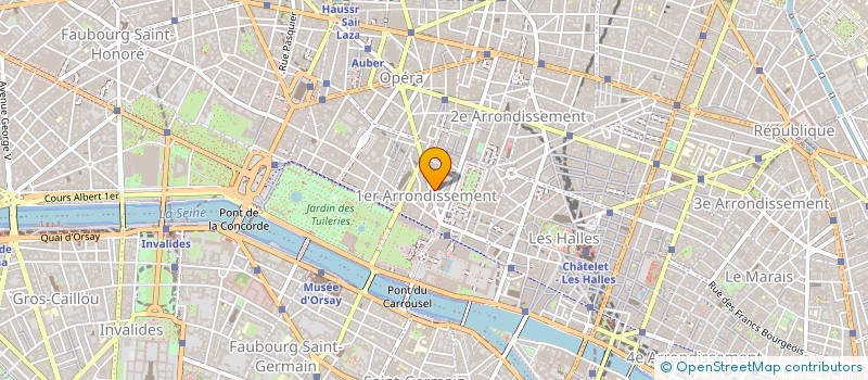 localisation de l'entreprise SINOCELL FRANCE à PARIS