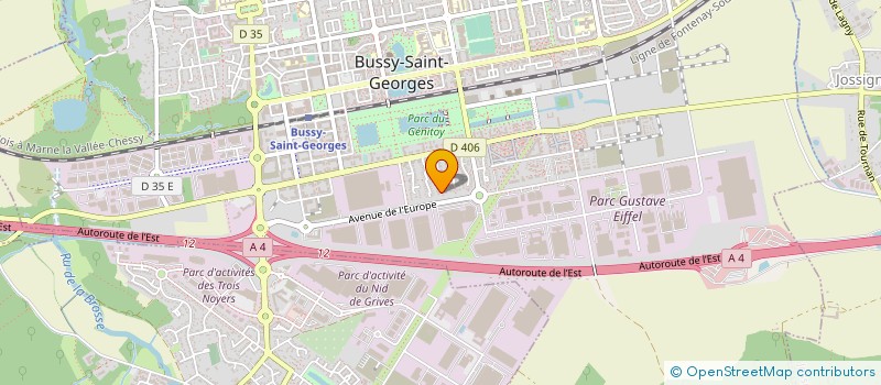 localisation de l'entreprise SINOCO  BUSSY-SAINT-GEORGES