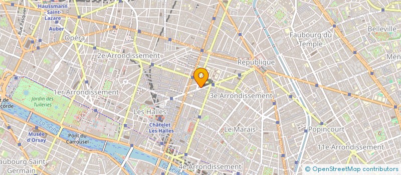 localisation de l'entreprise SINOCOM VOYAGE  PARIS