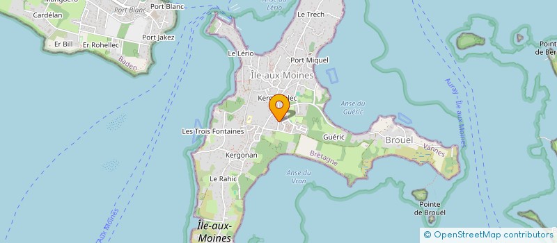 localisation de l'entreprise SINOHE  ILE-AUX-MOINES