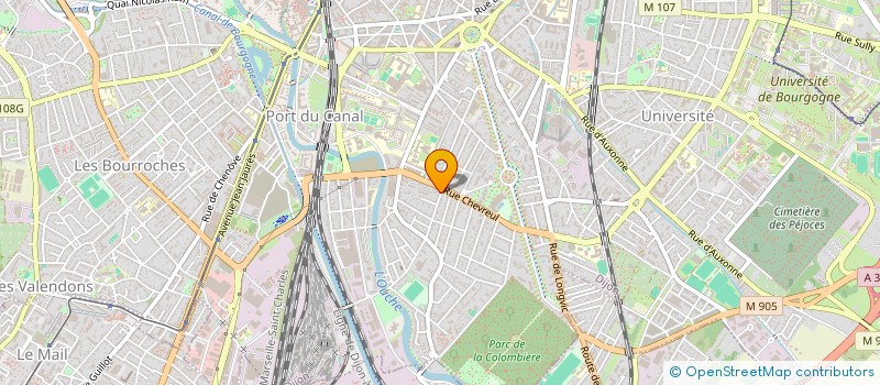 localisation de l'entreprise SINOPE  DIJON