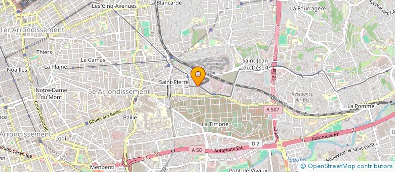 localisation de l'entreprise SINOPE SERVICE à MARSEILLE