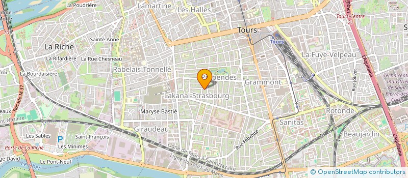 localisation de l'entreprise SINOPLE à TOURS
