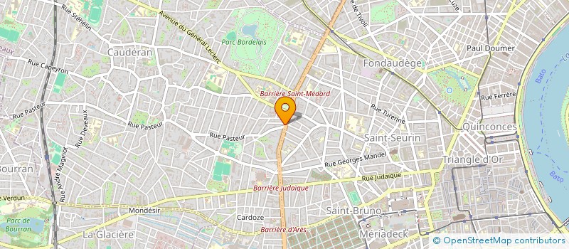 localisation de l'entreprise SINOPOLIS CONSTRUCTION à BORDEAUX