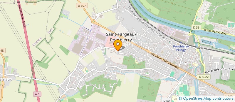 localisation de l'entreprise SINOTEK  SAINT-FARGEAU-PONTHIERRY