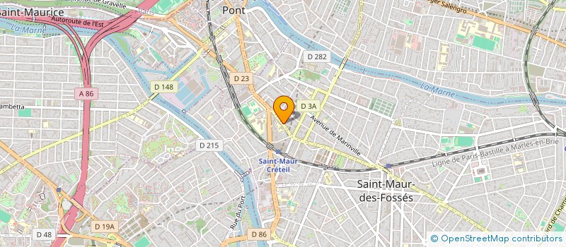 localisation de l'entreprise SINOTHERAPIE à LEVALLOIS-PERRET