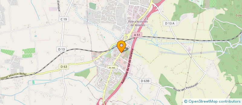 localisation de l'entreprise SINOU  VENELLES