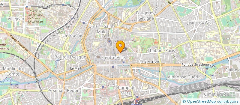 localisation de l'entreprise SINPATYM  RENNES