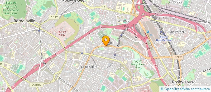 localisation de l'entreprise SINQSOUS INDIVISION à NOISY-LE-SEC