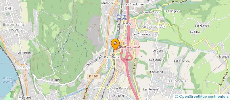 localisation de l'entreprise SINSIBE FRANCE  GRESY-SUR-AIX