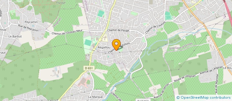 localisation de l'entreprise SINSSOU  VILLENAVE-D'ORNON