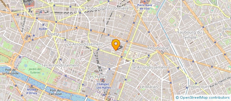 localisation de l'entreprise SINT DENIS 277  PARIS