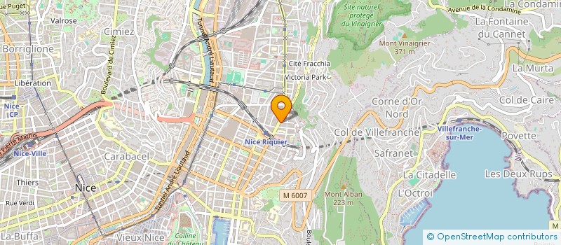 localisation de l'entreprise SINTAR à NICE