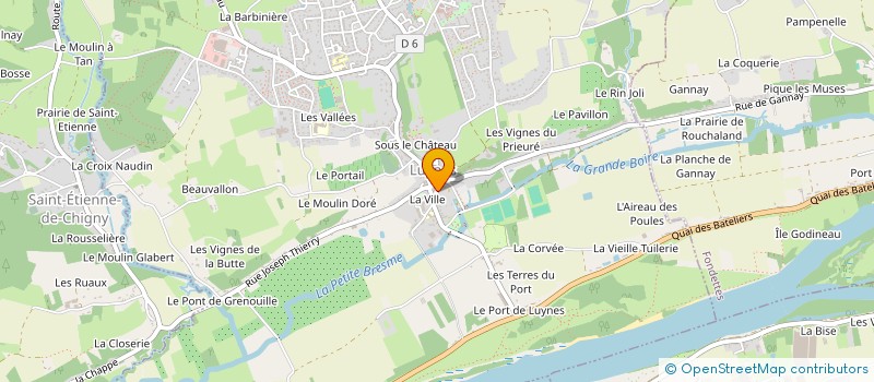 localisation de l'entreprise SINTILAB à LUYNES
