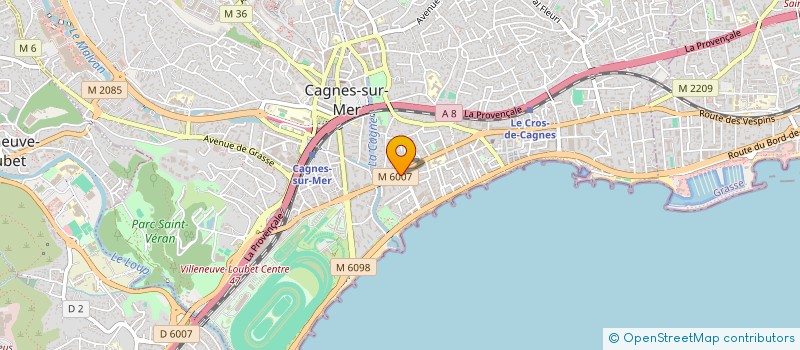 localisation de l'entreprise SINTINEDDI à CAGNES-SUR-MER