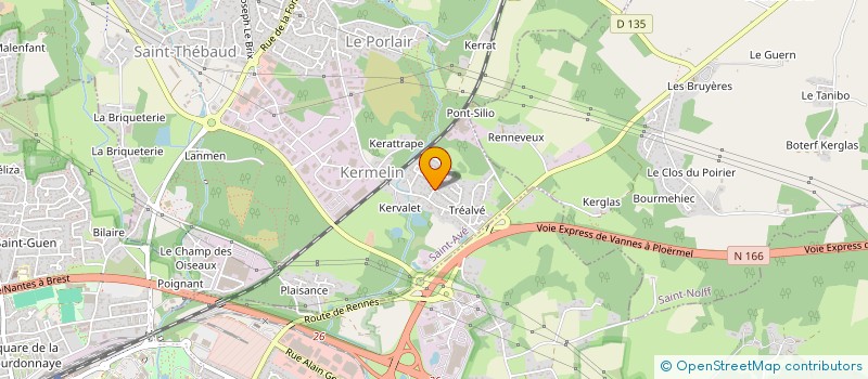 localisation de l'entreprise SINTO à VANNES