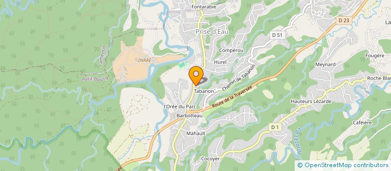 localisation de l'entreprise SINTOUR à PETIT-BOURG