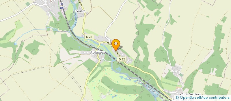 localisation de l'entreprise SINTY-FREMEAUX  ABLEIGES