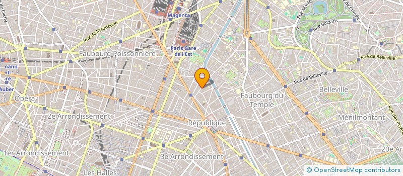 localisation de l'entreprise SINUANCES à PARIS