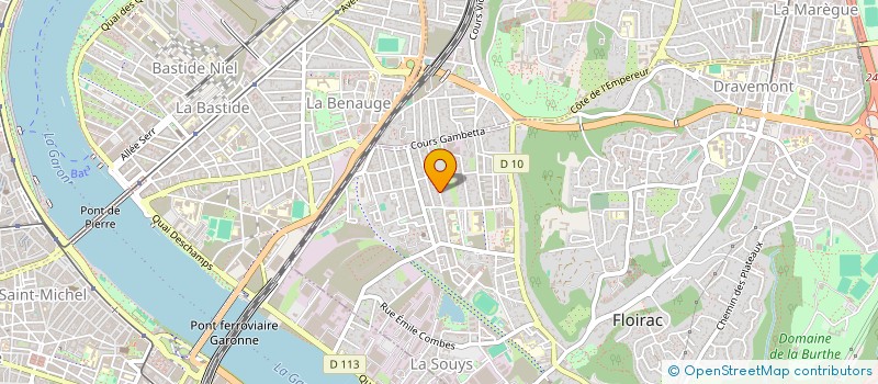 localisation de l'entreprise SINUX  FLOIRAC