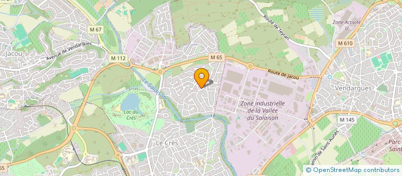 localisation de l'entreprise SINYA IMMOBILIER à LE CRES