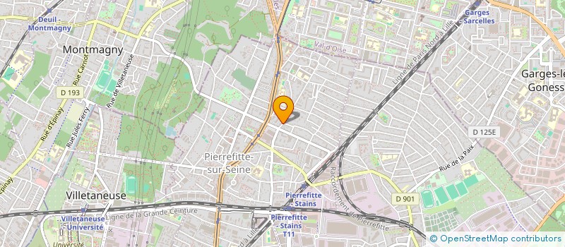 localisation de l'entreprise SINYO.AUTO  PIERREFITTE-SUR-SEINE