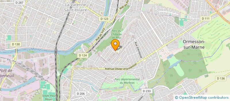 localisation de l'entreprise SINZELET HABITAT  CHENNEVIERES-SUR-MARNE