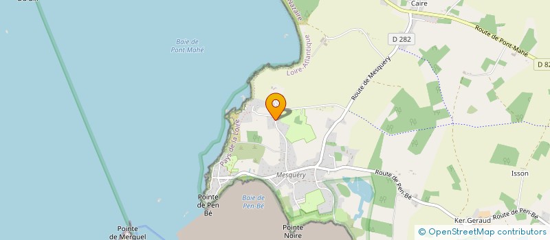 localisation de l'entreprise SIOGAM-EGRUS  ASSERAC