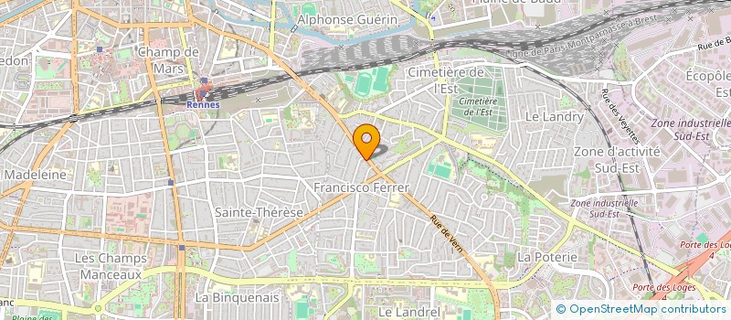 localisation de l'entreprise SIOLA  RENNES