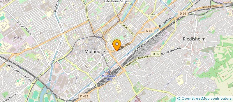 localisation de l'entreprise SION à MULHOUSE