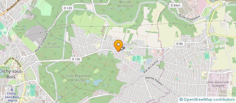 localisation de l'entreprise SION  COUBRON