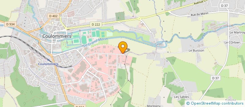 localisation de l'entreprise SION ELEC à COULOMMIERS